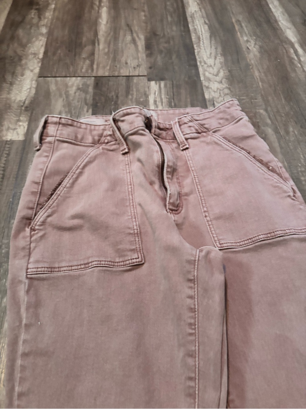 Universal Thread High-Rise Rose Taupe Utility Jeans - Picture 3 of 6